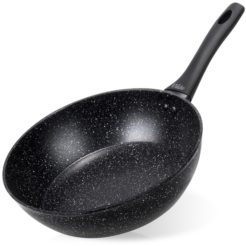 TEMU Granite Frying Pan Granitica 28 Cm With A Coating, Ideal For Frying And , Capacity 3.5 L, Dimensions: Length 46.5 Cm, Height 12.5 Cm, Handle,