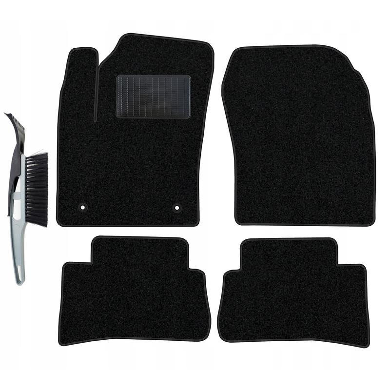 Velour Floor Mats Complete Set For C-hr 2016-