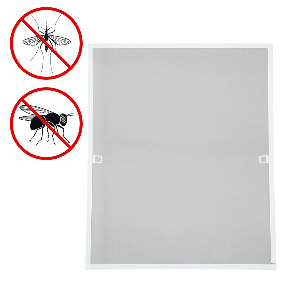 4 Zanzariere Finestra Adesive - Ritagliabili, Senza Foratura, Anti Insetti Bianche - Foto 12