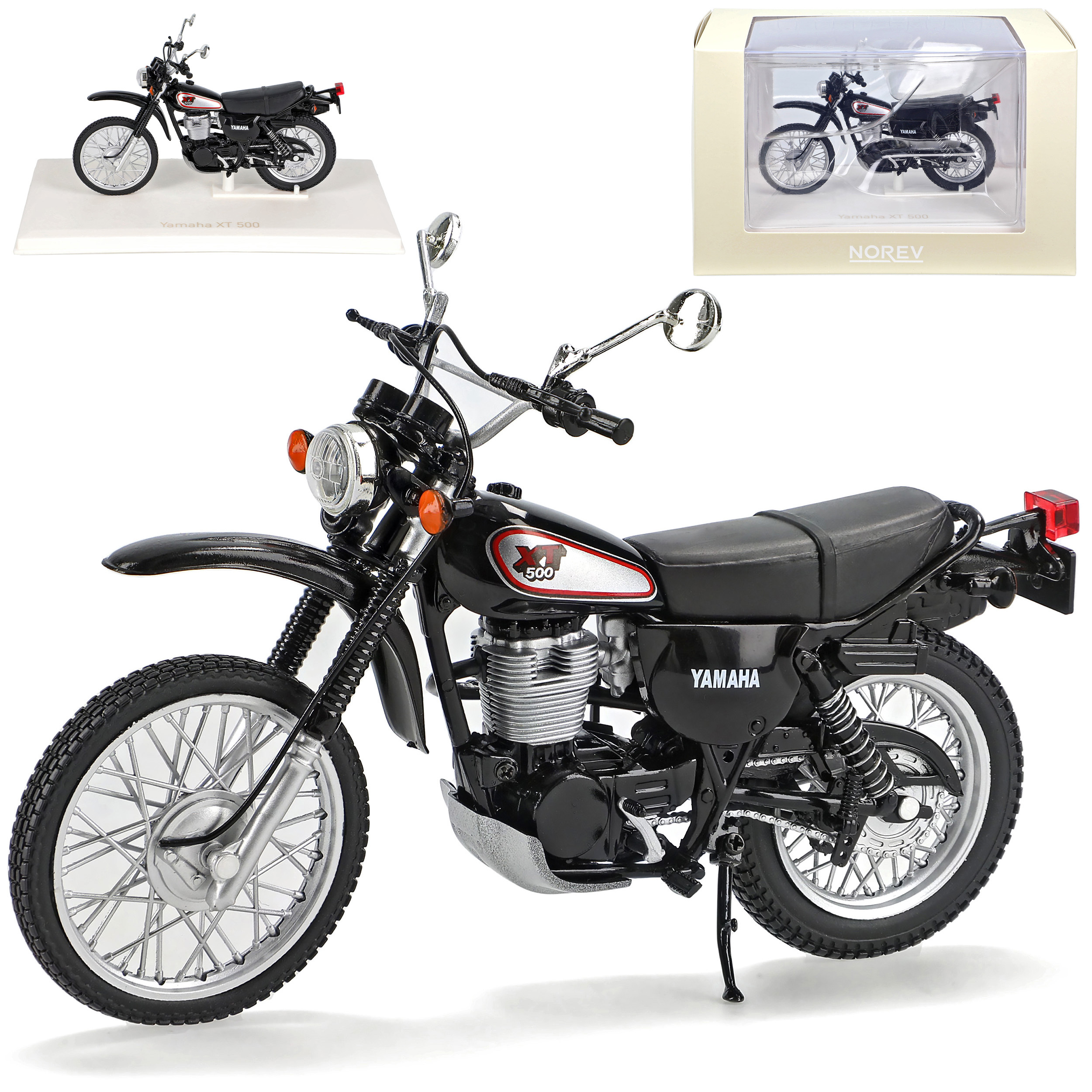 Xt500 1976-1989 1/18 Model Motorcycle