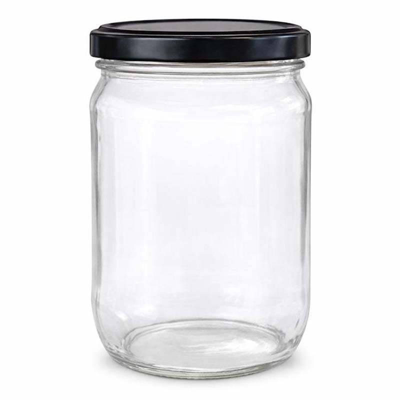 3-pack 580 Ml Jars With Screw Lids – To 82 Drop-proof Jars – Empty