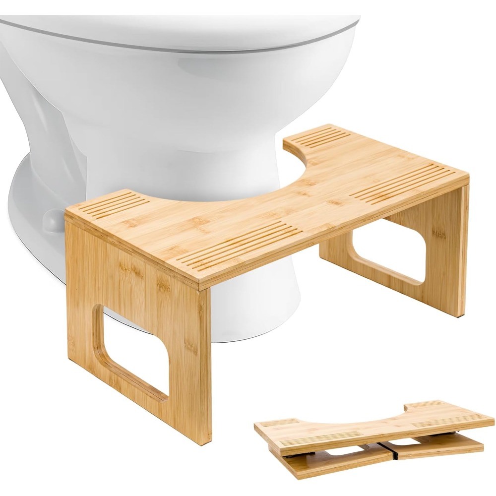 Toilet Stool For Adults Natural Toilet Stool Ergonomic Chair To Prevent Constipation And Bloating Suitable For The Bathroom