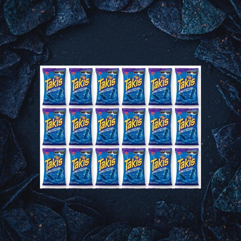 Image of Takis Blue Heat 100g