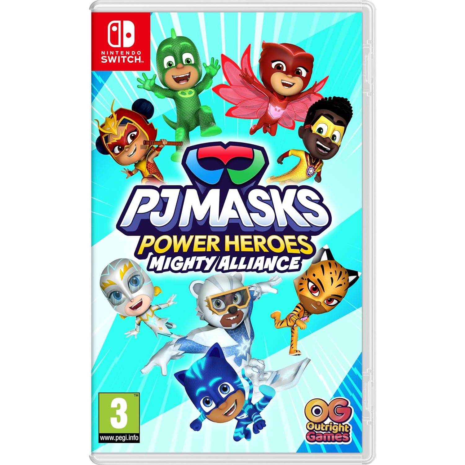 TEMU PJ Masks Power Jeu Nintendo Switch