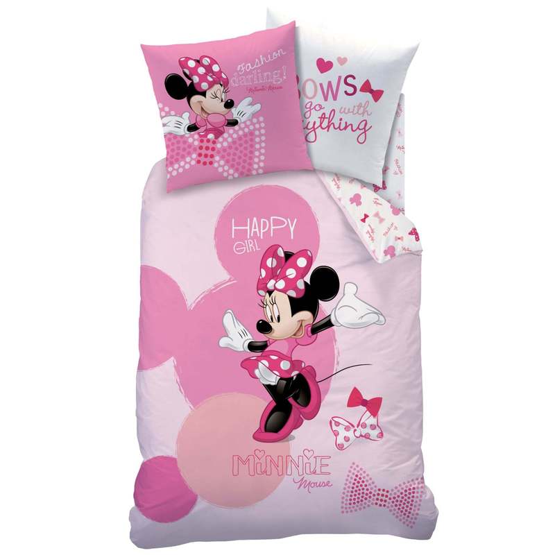 Mouse Bedding Set, Microfleece Flannel, 80x80 Cm, 135x200 Cm