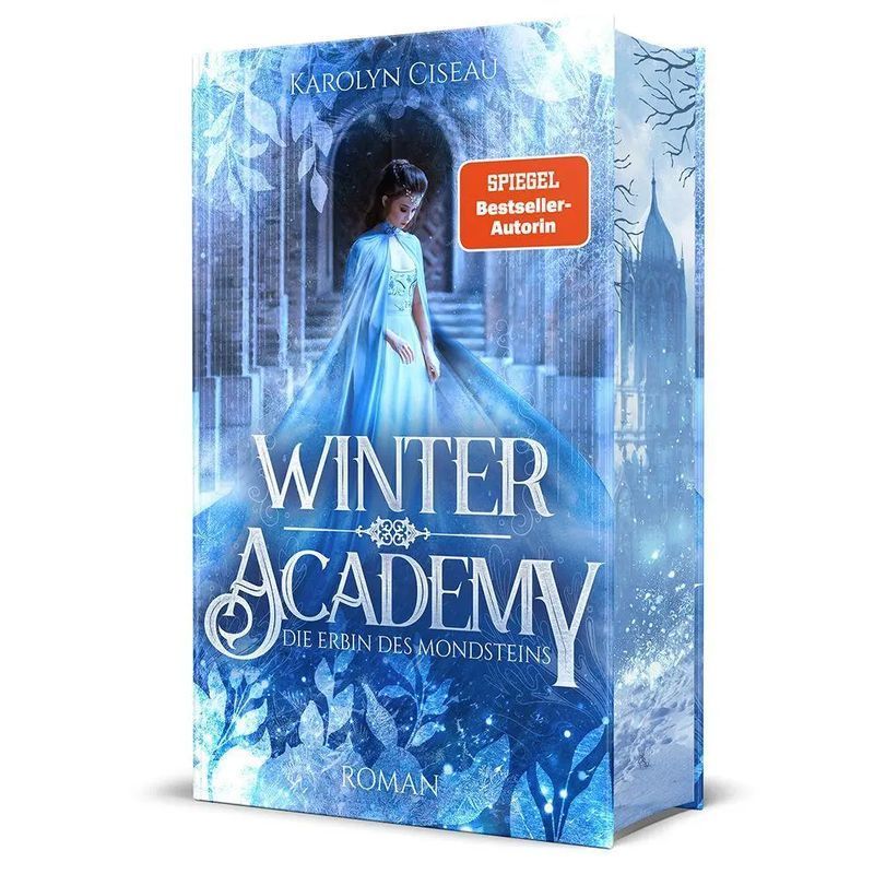 Image of Winter Academy. The Heir Of The Moonstone - Book - Limited Color Cut Edition - Karolyn Ciseau - 440 Pp. - German - 2025 - Edition Grace O`malley - Ean 9783689370053