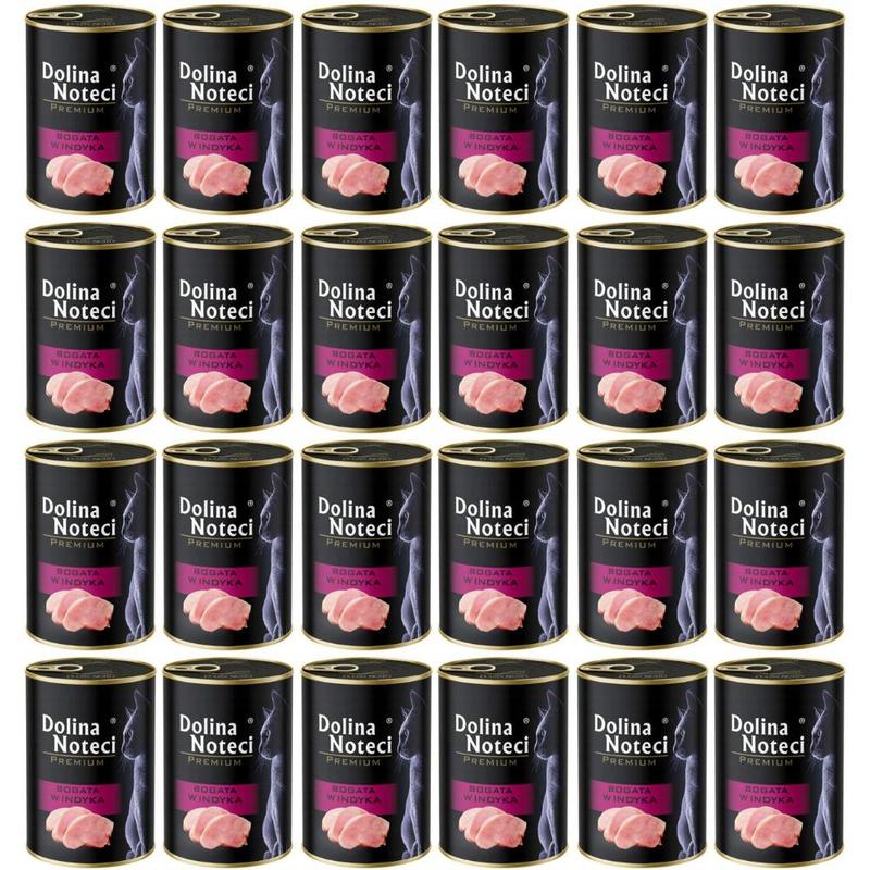 Noteci Premium Rich In Turkey - Wet Cat Food - 24x400g