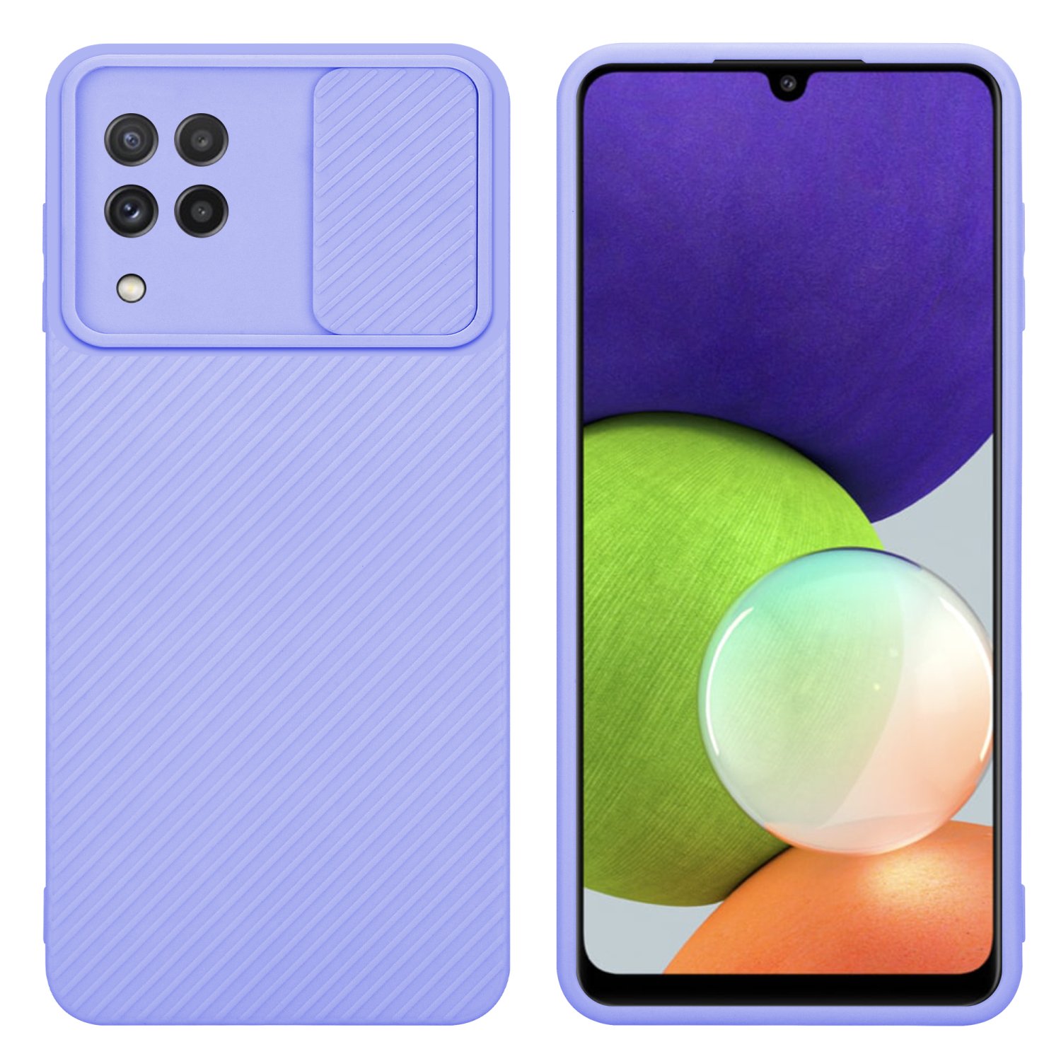 Case Compatible For Galaxy A22 4g Protective Cover Flexible Tpu Silicone Case Camera Protection