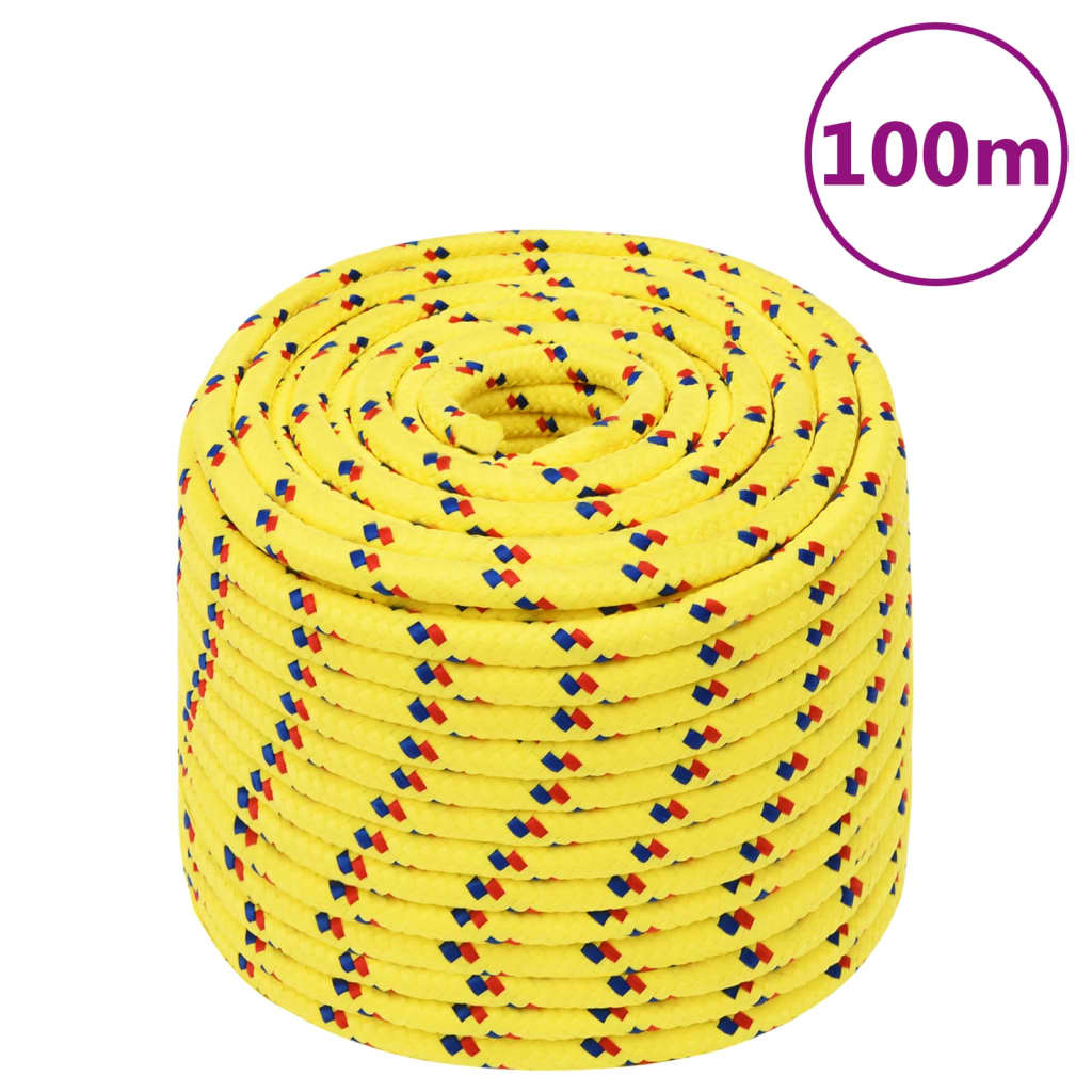 Image of Vidaxl Polypropylene Boat Rope Mooring Rope Multiple Options