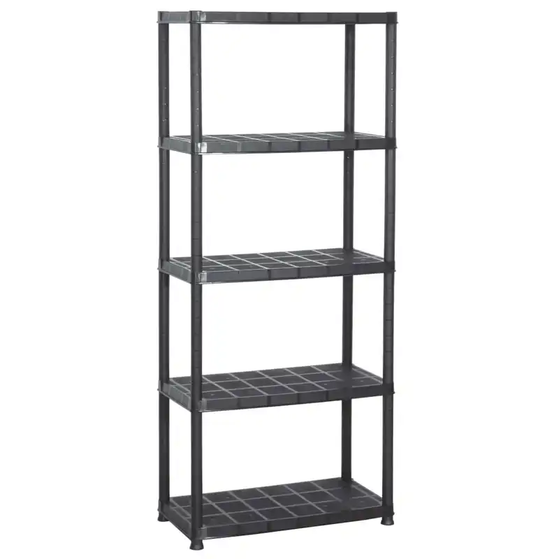 lagerregal 5 tier kunststoffregal haushaltsregal