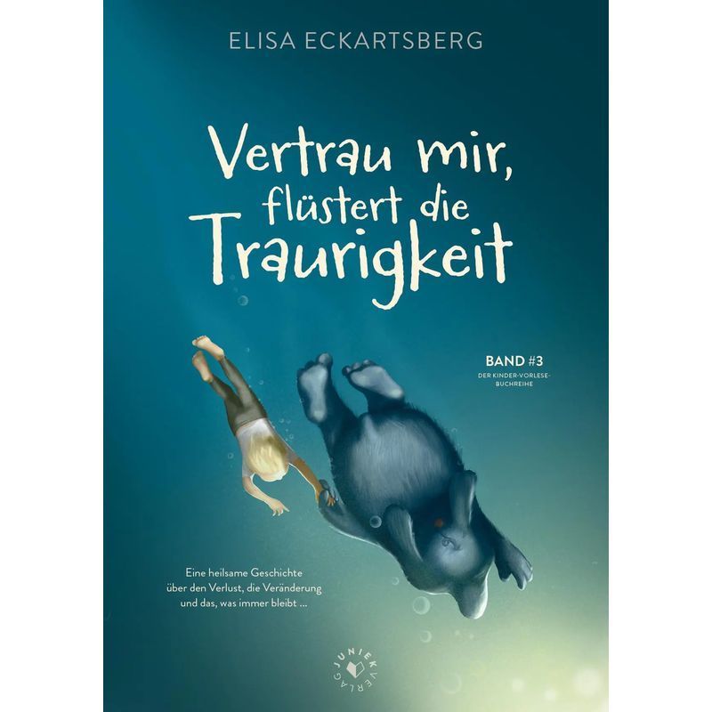Image of Trust Me, Whispers Sadness. - Book - Elisa Eckartsberg - Go And Feel / Children's Book Series About Emotions - 32 Pages - German - 2024 - Juniek Publishing - Ean 9783982264783