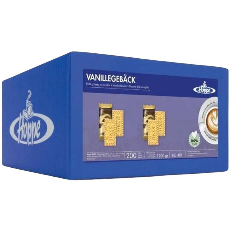Image of Hoppe Vanilla Pastry , Vegan, 200 Pieces, 1200 G, Hd401