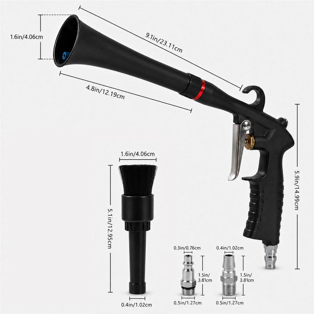 Powerful Car Blower Machine Gun for Deep Cleaning