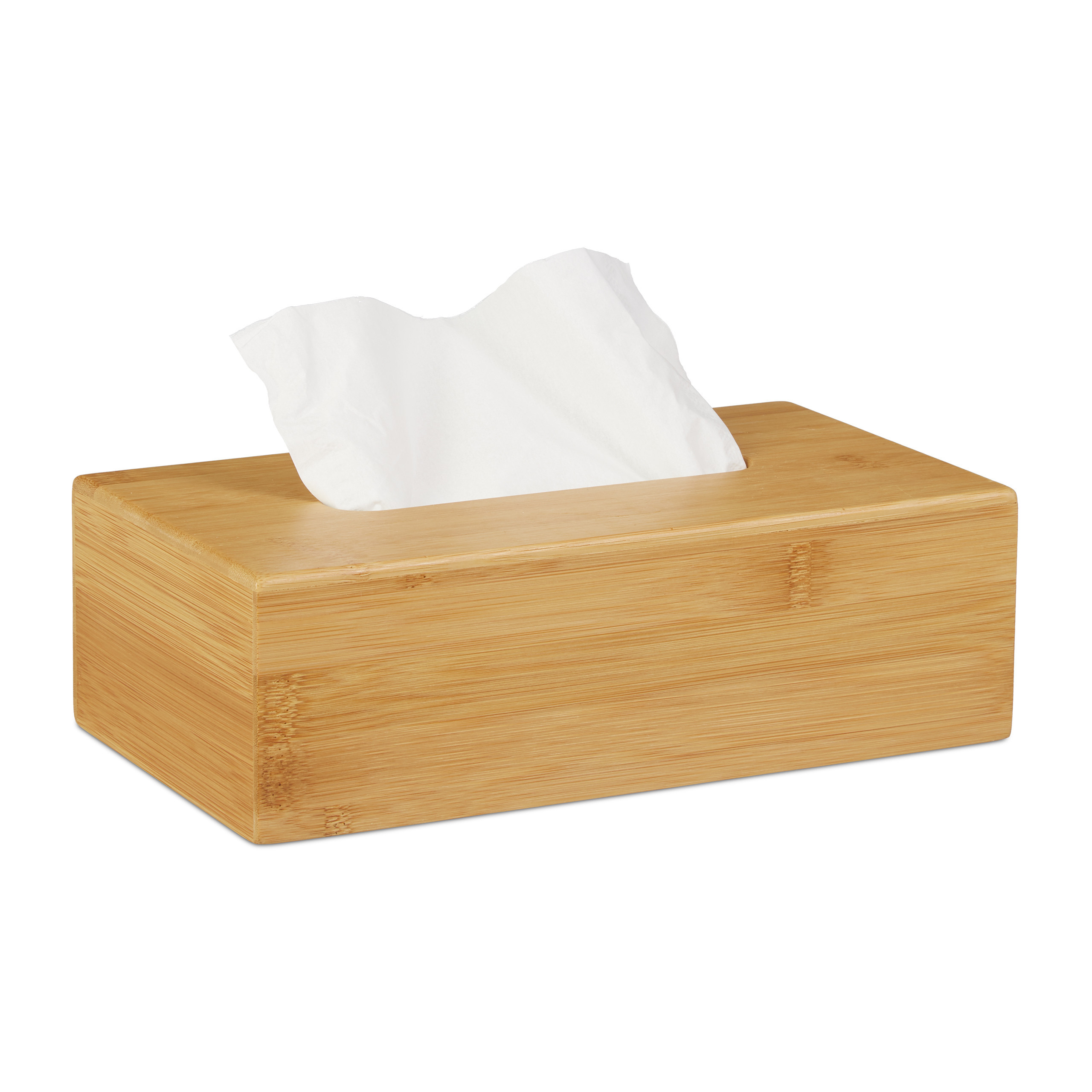 Cosmetic Tissue Box In Natural - (w)27.5 X (h)8.5 X (d)15.5 Cm