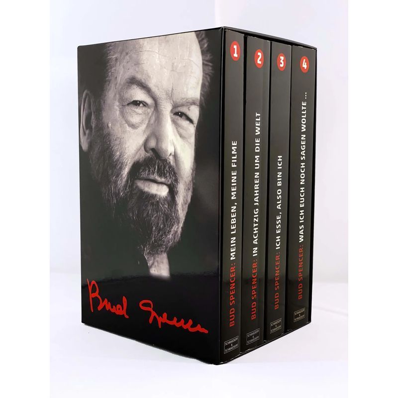 Image of Bud Spencer: All 4 Bud Spencer Paperbacks In A Slipcase / Paperback / German / 2018 / Schwarzkopf & Schwarzkopf