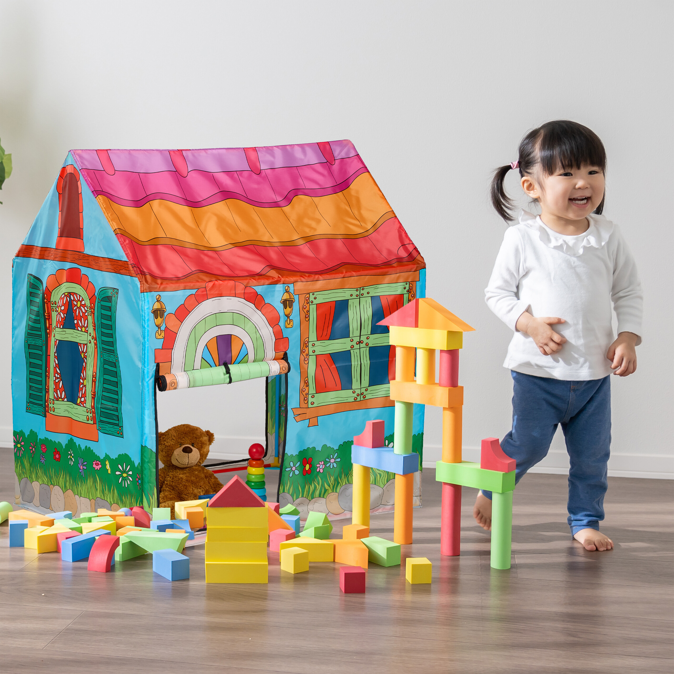 Play Tent 'Country House' in Multicolor