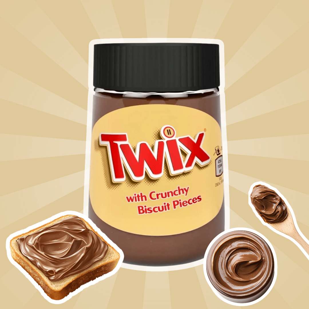 Twix Spread Chocolate-caramel Flavor - Creamy Chocolate-caramel Spread With Cookie Pieces, 350 G