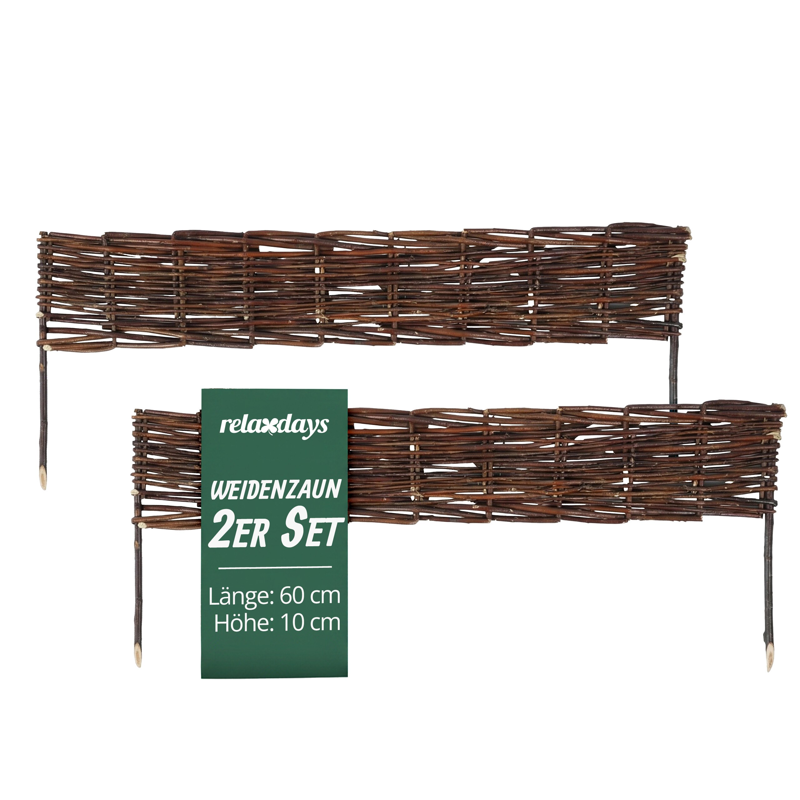 2 X Beet Frame In Brown - (w)60 X (h)10 Cm