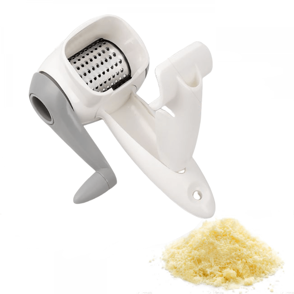 TEMU Classic Cheese Grater, Rotary Cheese Grater, Handheld Rotary Cheese Grater, Cheese Grater, Vegetable And Nut Grater