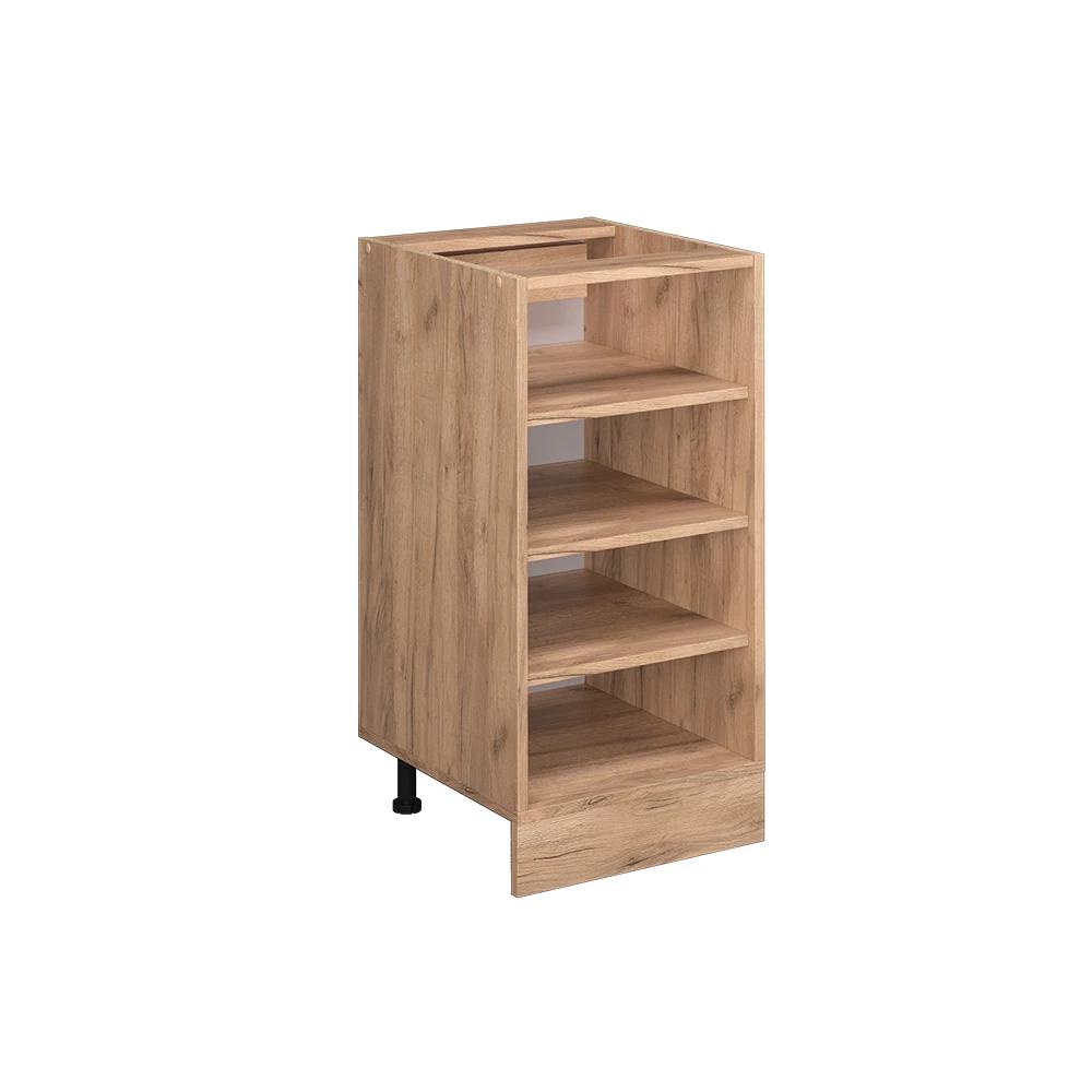 Oak 40 Cm Kitchen Cabinet Without Worktop Cabinet For The Kitchen Open Kitchen Cabinet Kitchen Base Cabinet The Kitchen Furniture Chipboard, 16 Mm Kitchen