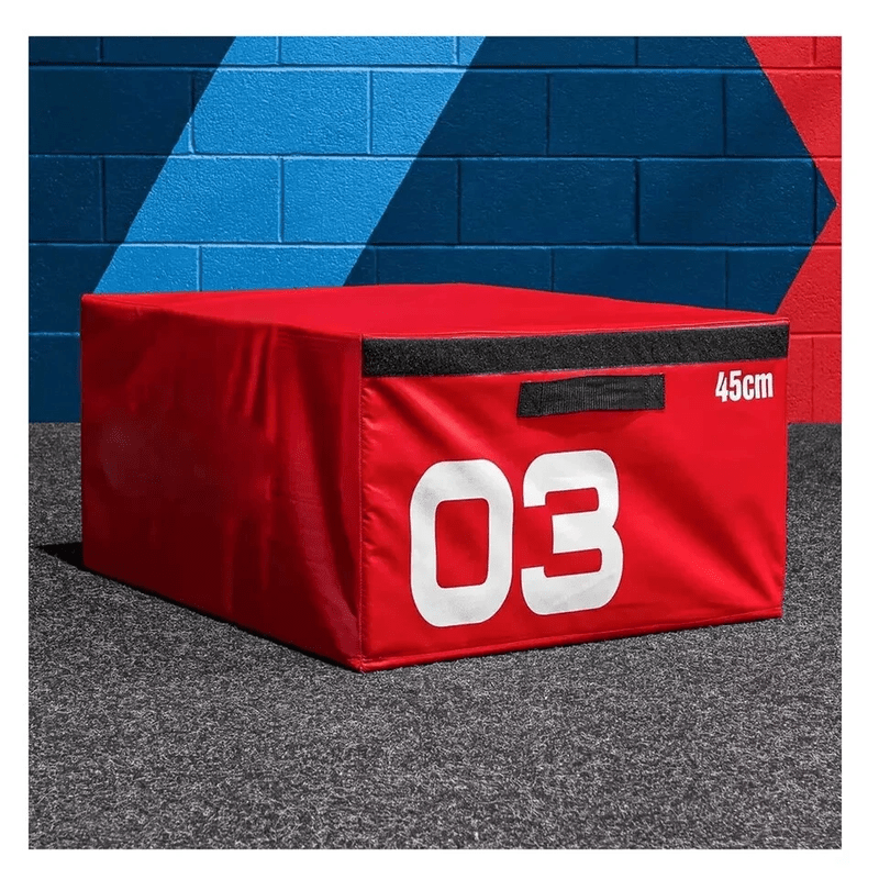 Soft Foam Plyo Jump Box Set, Stackable High Density Foam Jumping Box for Gym Fitness Training