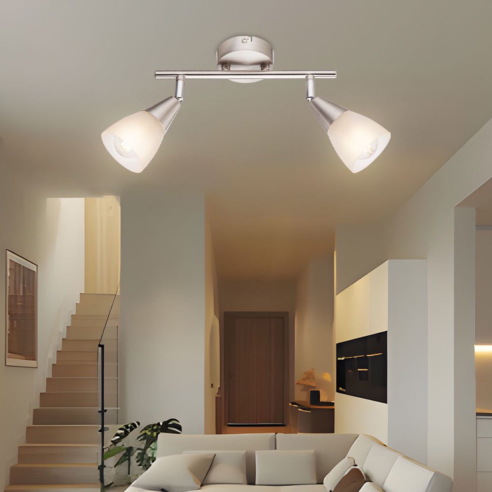 Image of Ceiling Lamp Light Fixture Spotlight 2-flame Lighting For Living Room, Kitchen, Hallway