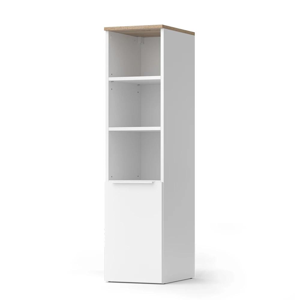 Image of Universal Cabinet White/ 30.2 X 120 Cm With Cabinet Multifunctional Cabinet Storage Cabinet Particleboard, 16 Mm