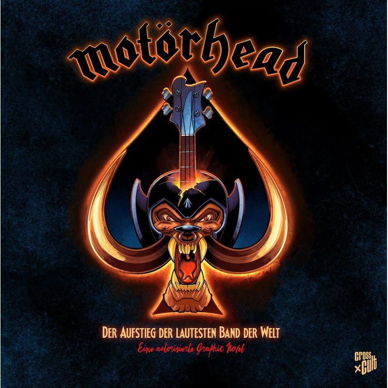Image of Motörhead - Book - The Rise Of The World's Loudest Band: An Authorized Graphic Novel - David Calcano - 144 Pages - German - 2023 - Cross Cult - Ean 9783966589277