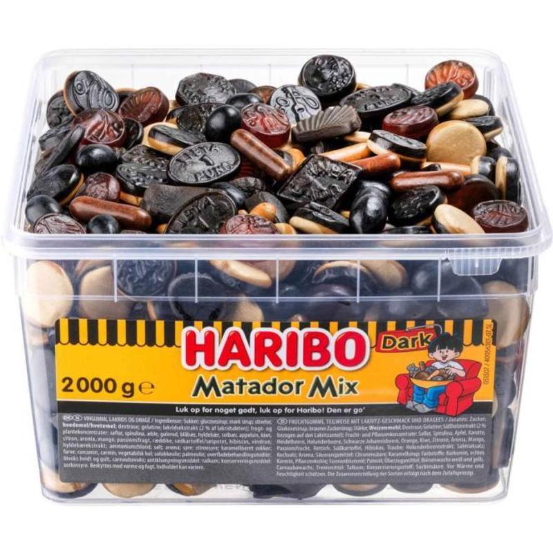 Image of Haribo Matador Mix Dark 2kg