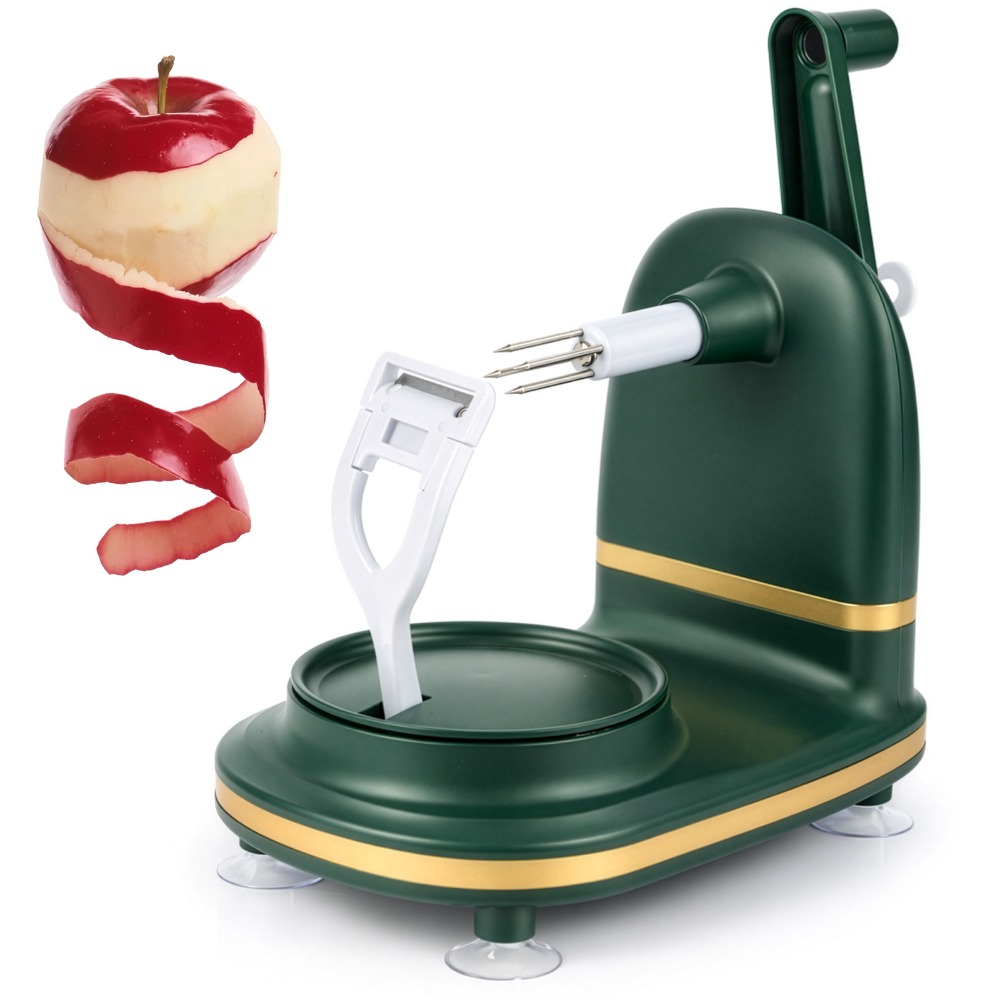 TEMU 3-in-1 Corer Slicer, Manual Potato Peeling Machine For Fruit & Vegetable, Kitchen Peeling Tool For , Potatoes And More