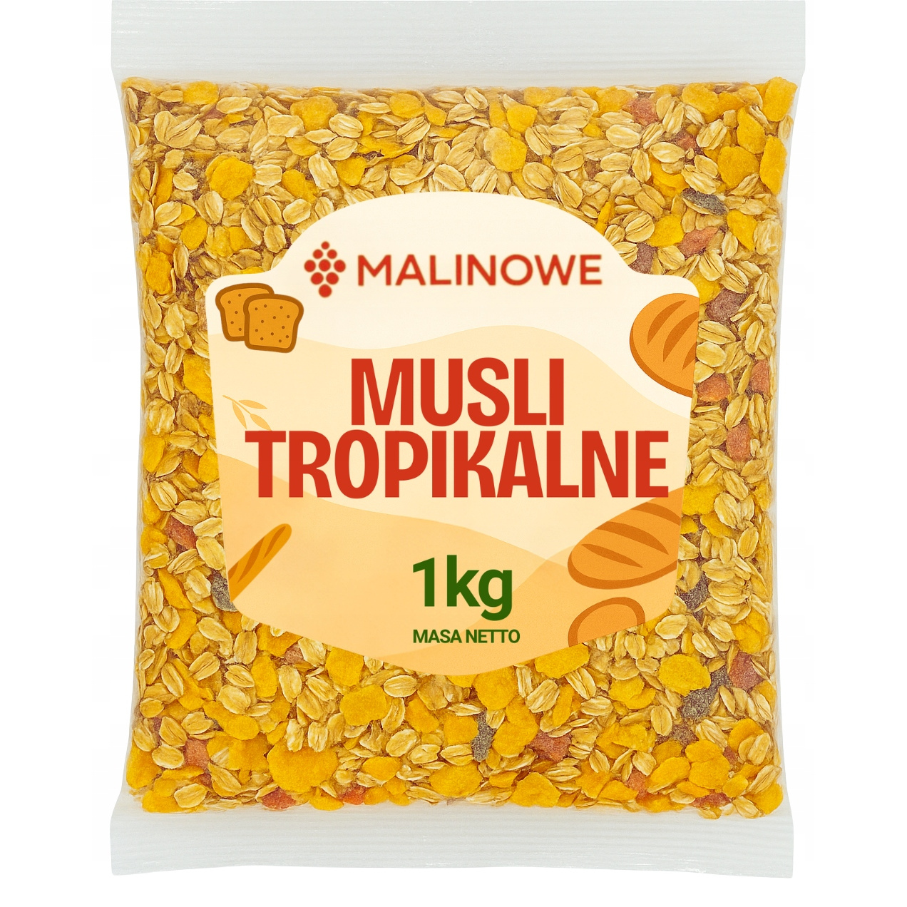 Tropical Muesli 1kg Breakfast Flakes Excellent Quality