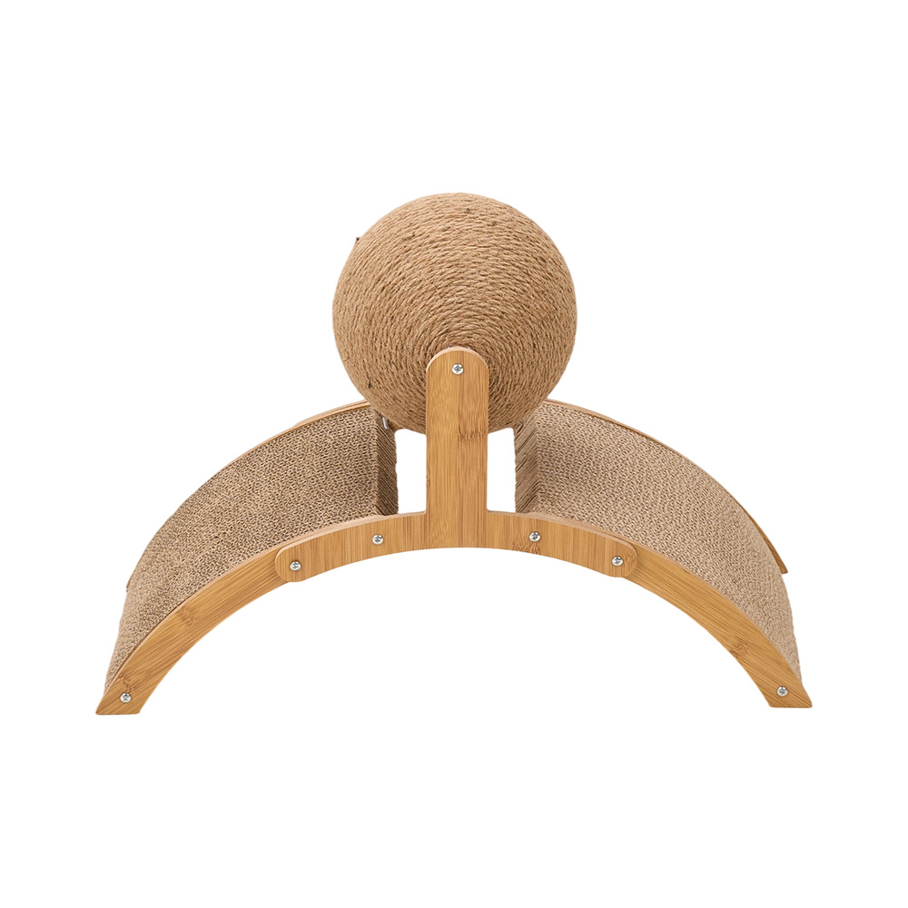 Interactive Cat Scratching Board with Arch Bridge Design