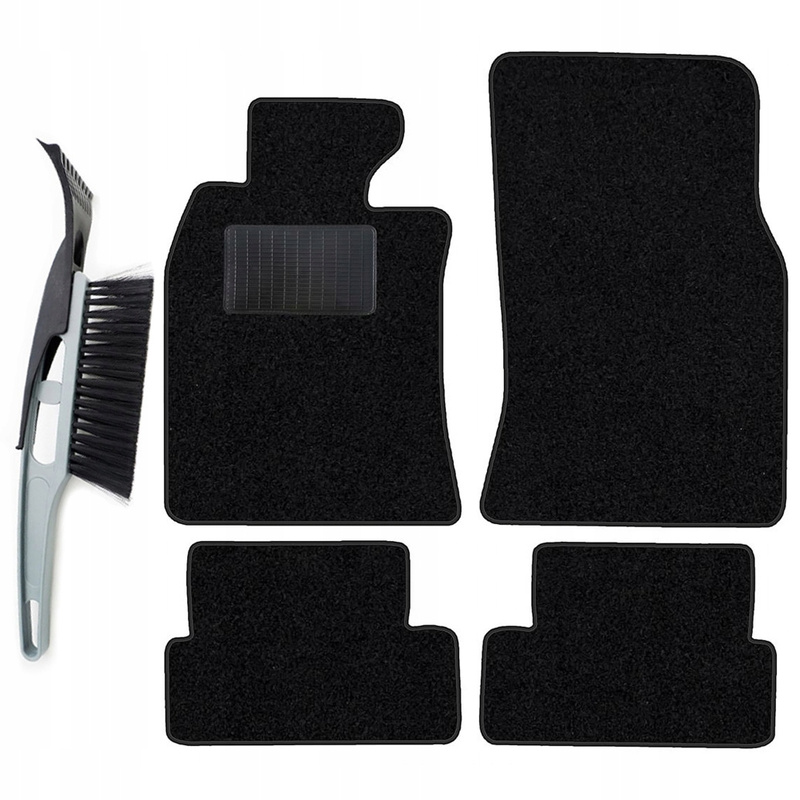 TEMU Ensemble complet de tapis de voiture en velours, compatibles avec Mini Cooper R56II