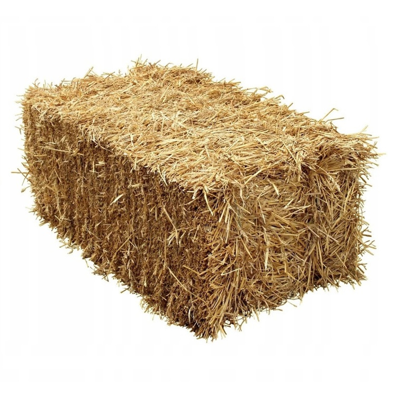 Image of Large Cube Straw Base For Wreath Decorations
