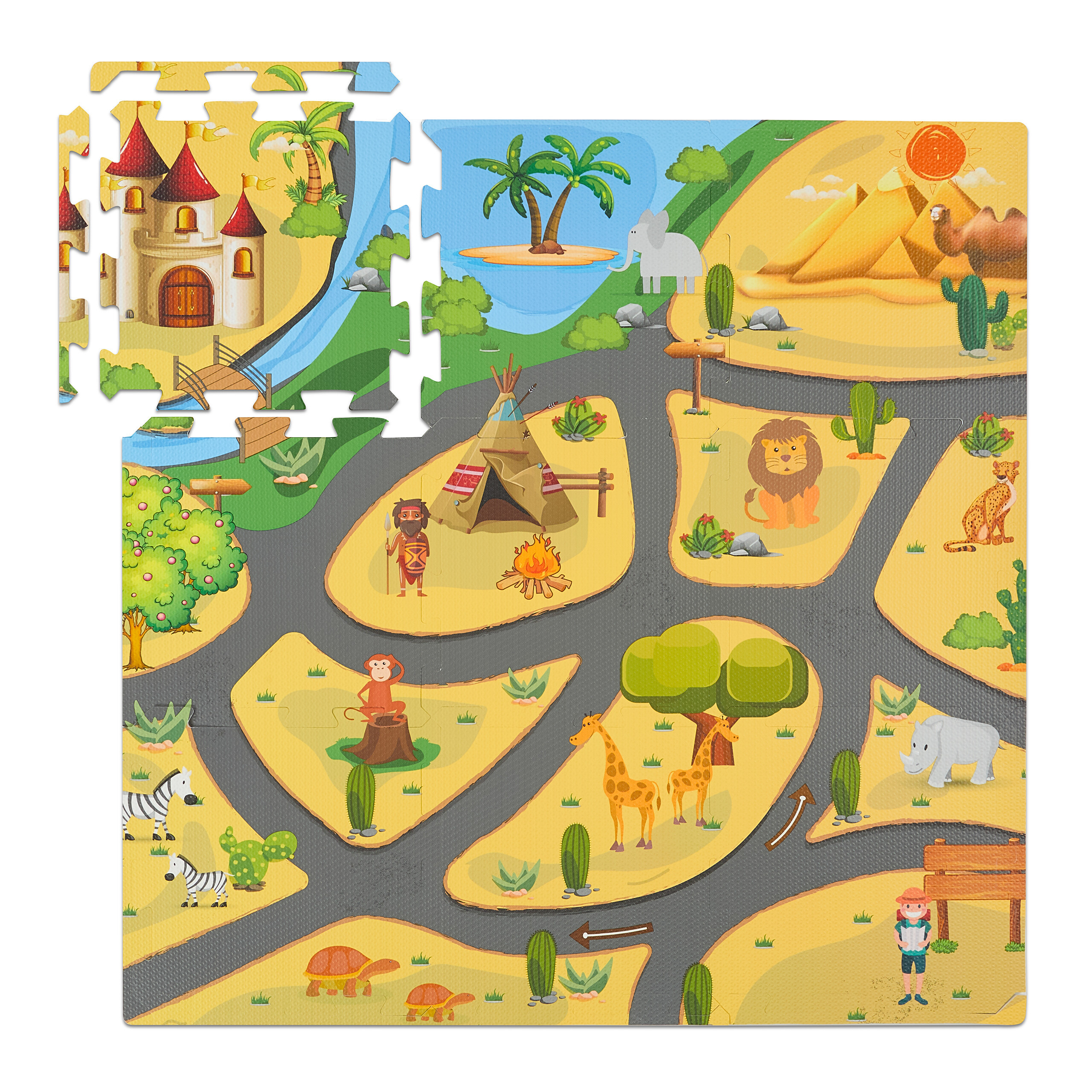 21pcs Puzzle Mat ""