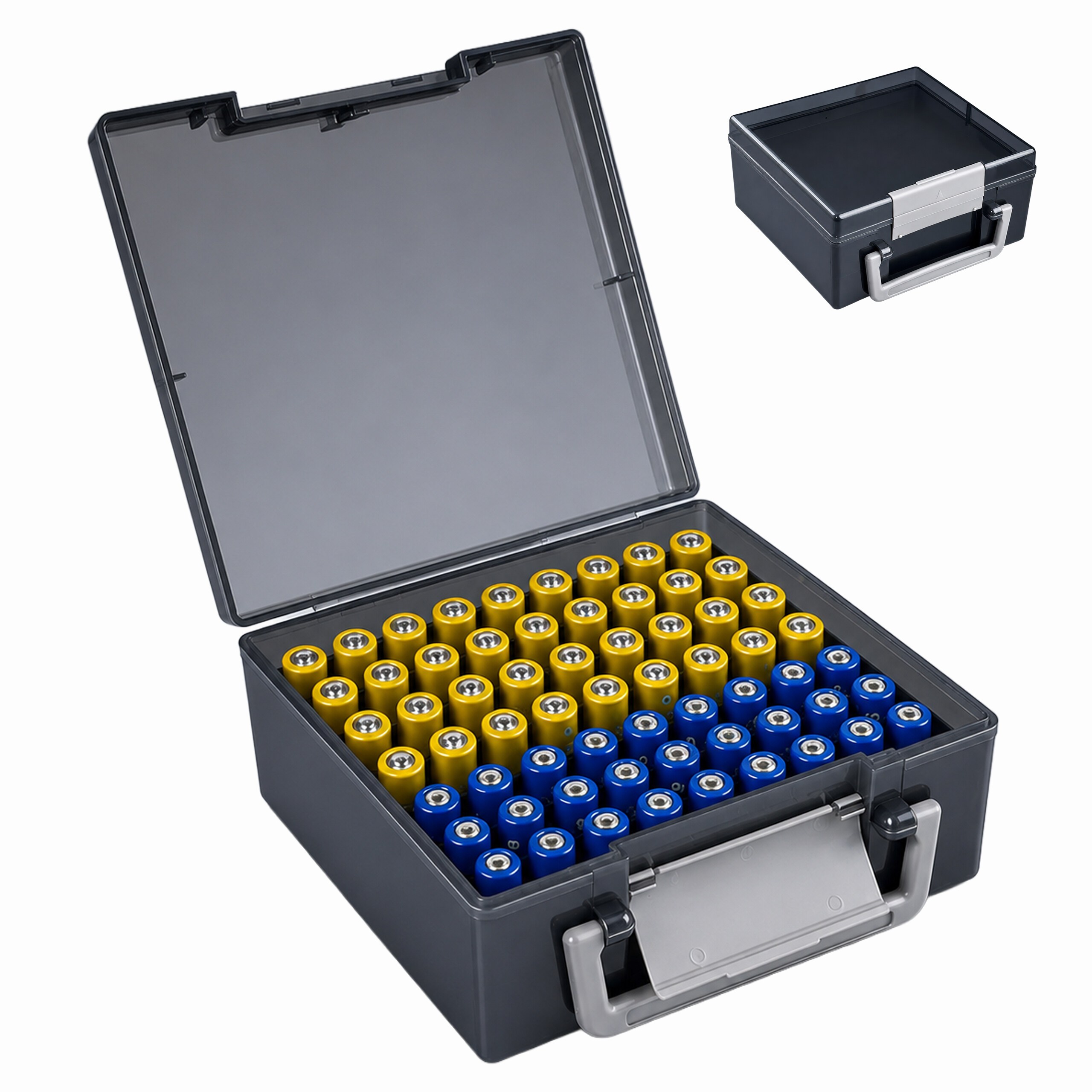 Image of Battery Box In Gray - (w)17 X (h)8 X (d)16 Cm