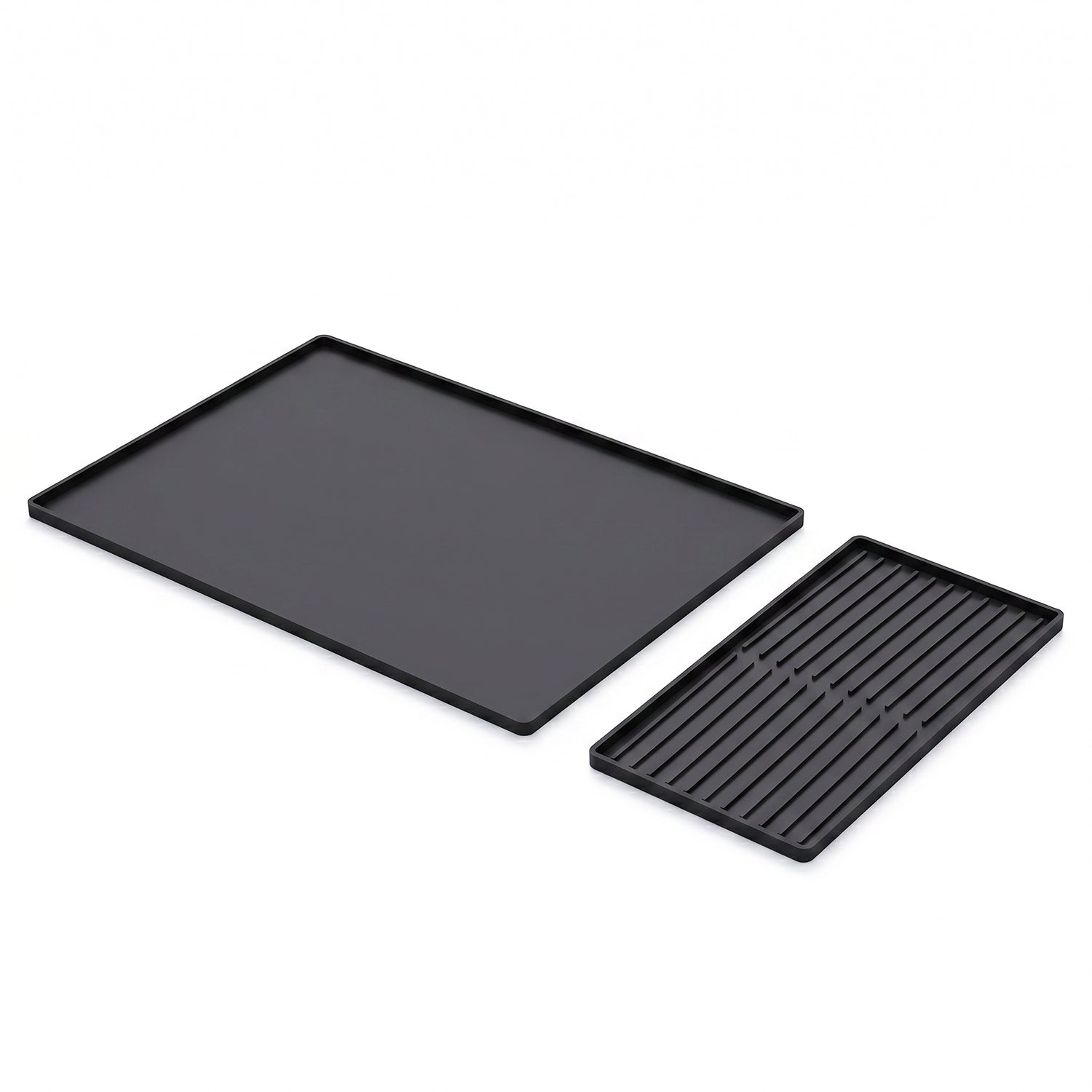 TEMU Tappetino Pieghevole in Silicone 2 in 1 con Bordi Alti �� Impermeabile e Antipolvere con Base Antiscivolo