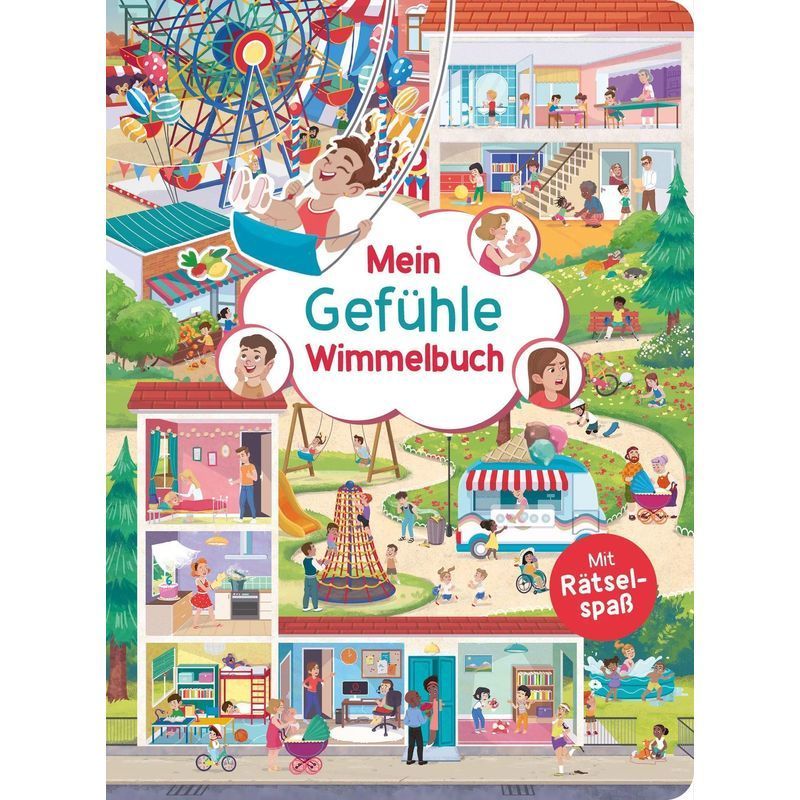 My Feelings: Spot-the-scene Book / With Puzzle Fun I Ages 3+ / Schwager And Steinlein / Book / German / 2026