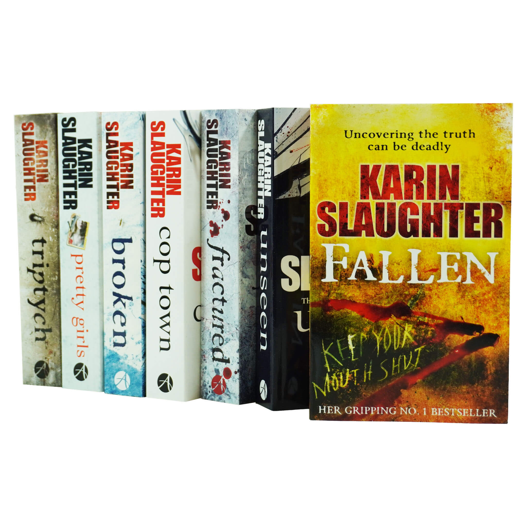 TEMU Will Trent And More 7 Books Collection Set By Karin Slaughter - Fiction - Paperback