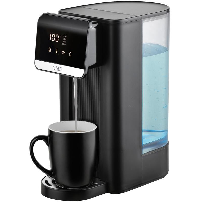 E-shop Adler AD 1357 Innovative, moderne -Warmwasserkessel, elektrischer Wasserkocher für Küche, Büro und Zuhause, ideal für Familien mit Kindern,