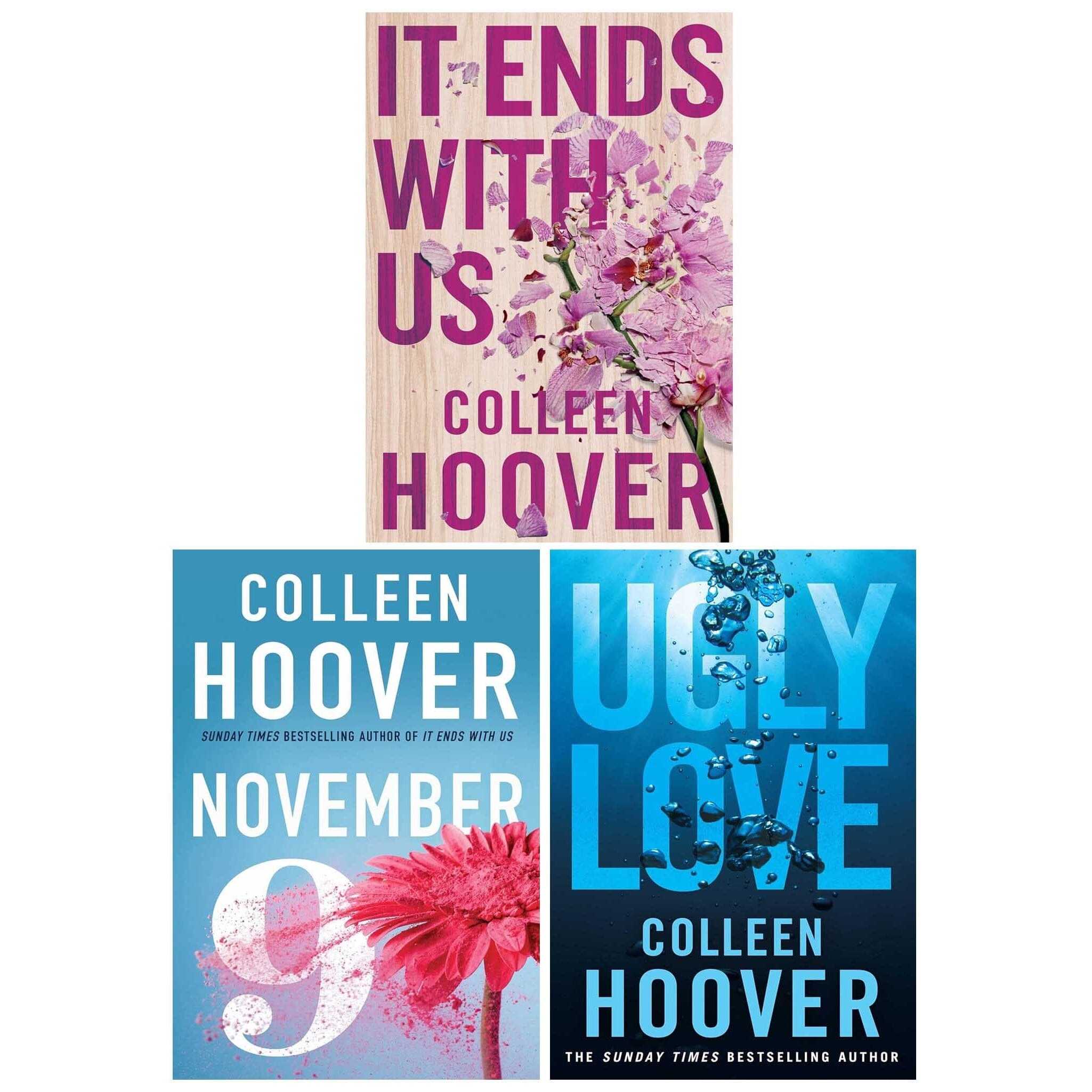 TEMU Colleen Hoover Collection 3 Books Set - Fiction - Paperback