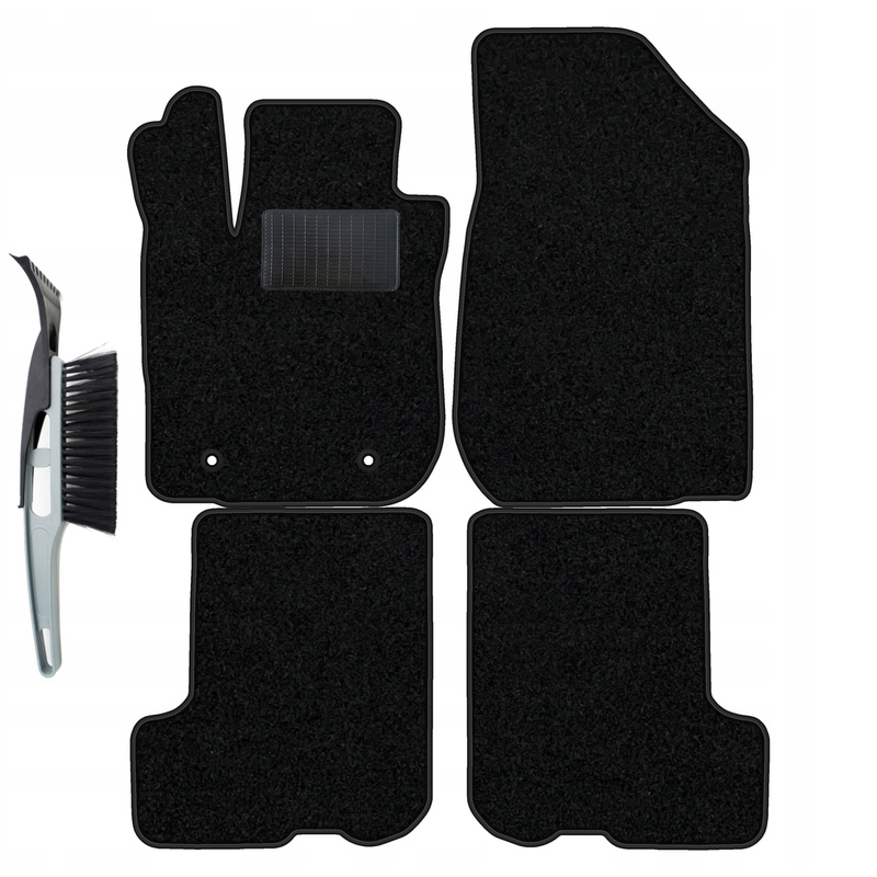 TEMU Ensemble complet de tapis de sol en velours adaptés pour Renault Stepway II 2018