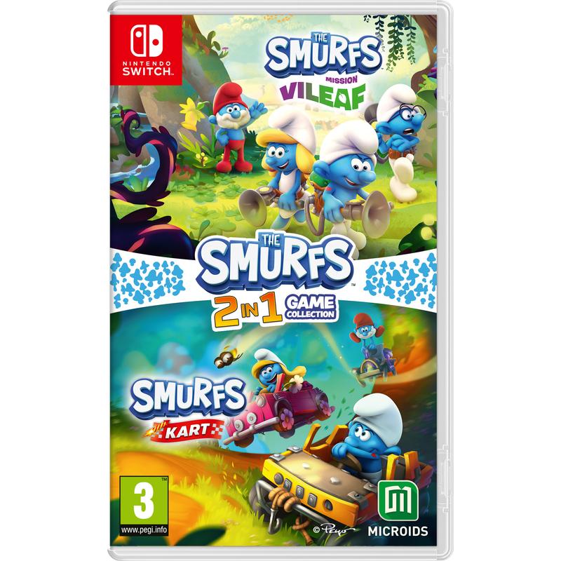 Smurfs 2 in 1 Game Collection Juego Fisico para Consola Nintendo Switch