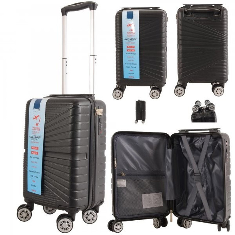 TEMU 1611 Ryanair Underseat Cabin Trolley Case 40 X 25 X 20 Cm Detachable Wheels