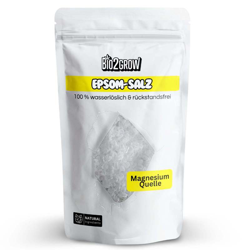 Bio2grow Epsom Salt Bitter Salt - Magnesium Fertilizer For Plants, Garden, Trees, Firs & Raised Bed