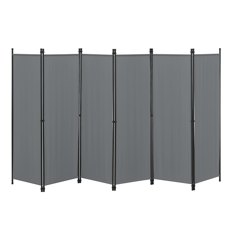 E-shop Raumteiler Huesca 6-teilig 300x171cm Paravent Trennwand 6-tlg. Sichtschutz Stellwand Spanische Wand in verschiedenen Farben