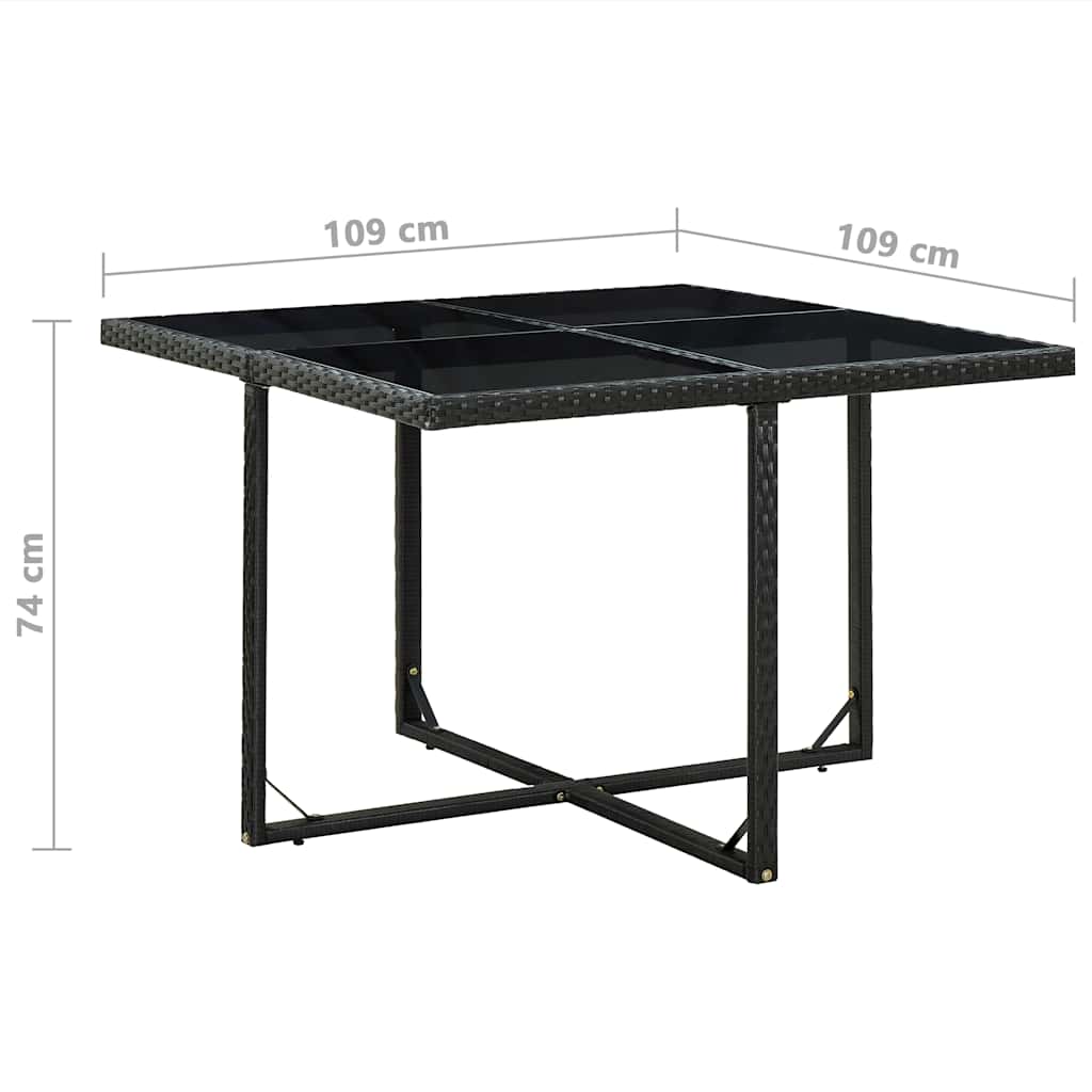 Image of Garden Furniture Set - Garden Table And Chairs, Dining Set
