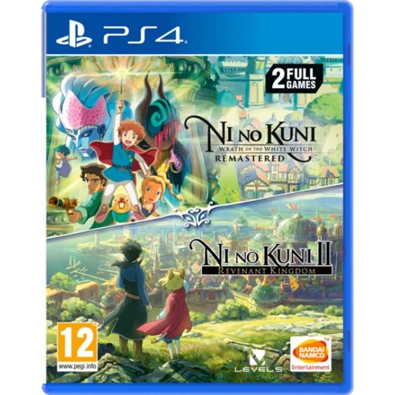 Ni No Kuni: La Ira de la Bruja Blanca Remasterizada + El Reino del Revenant - PS4