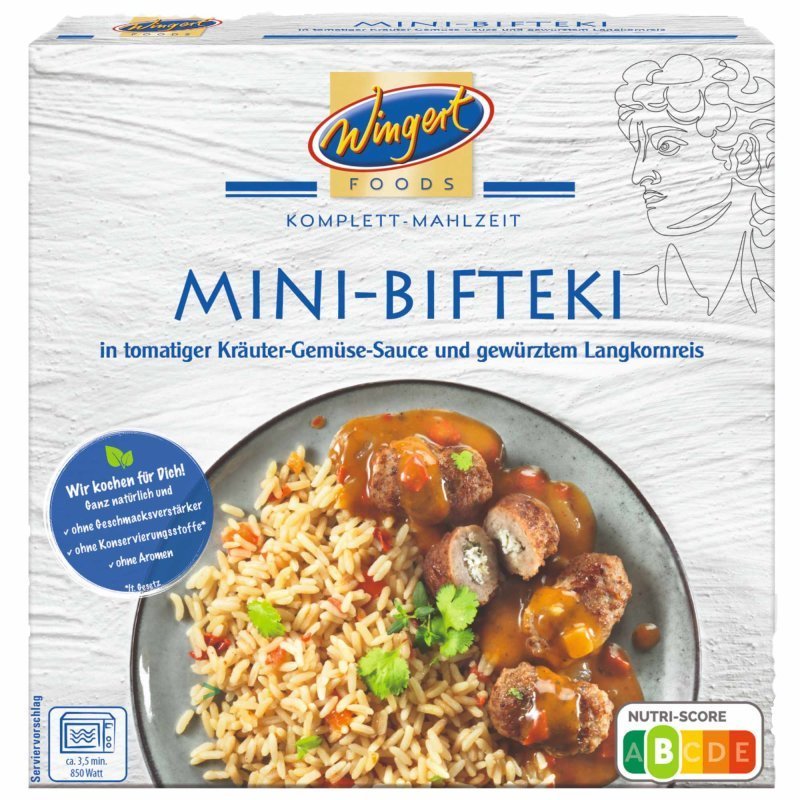 Image of Wingert Foods Mini Bifteki 375g
