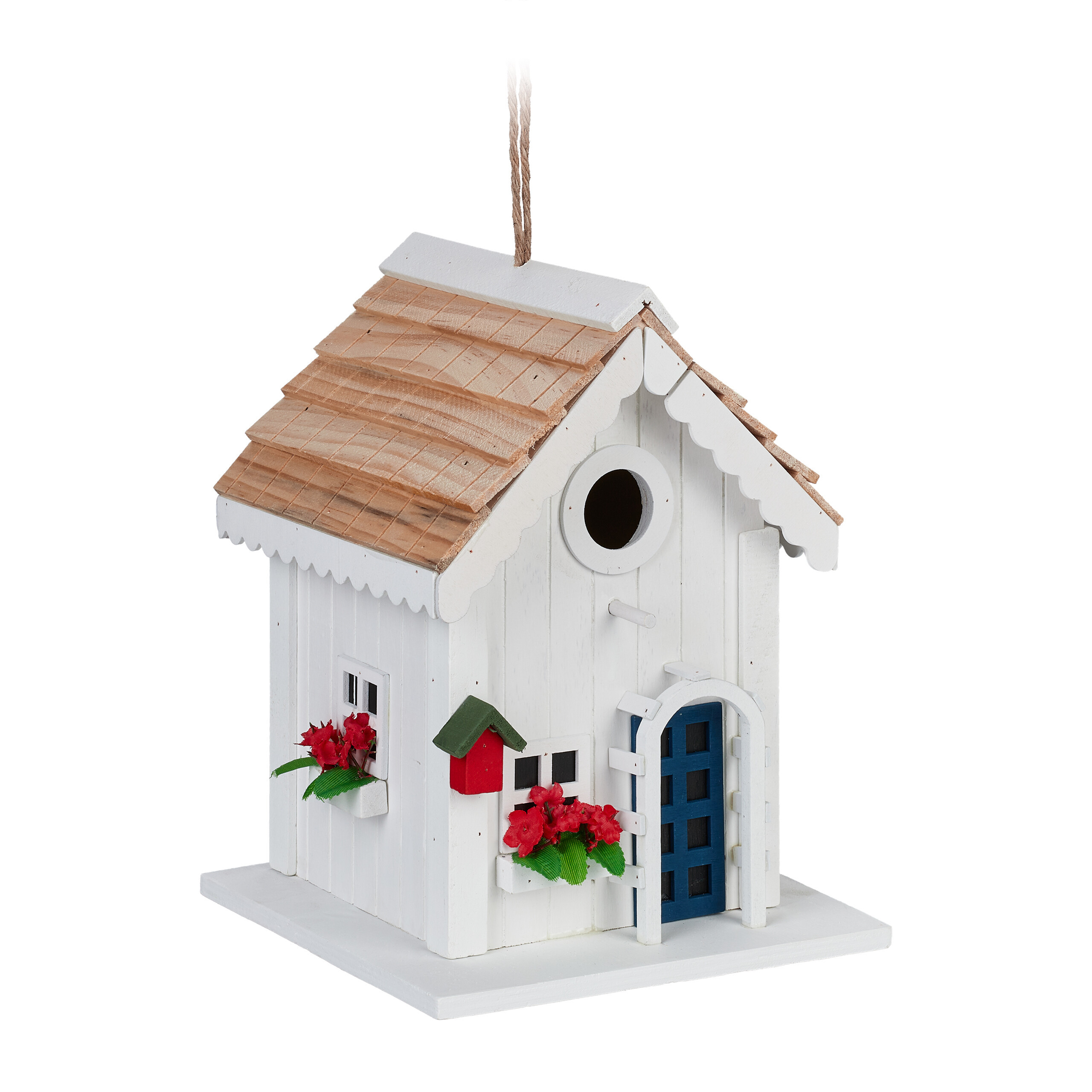 Colorful Birdhouse - (w)18 X (h)23.5 X (d)18 Cm